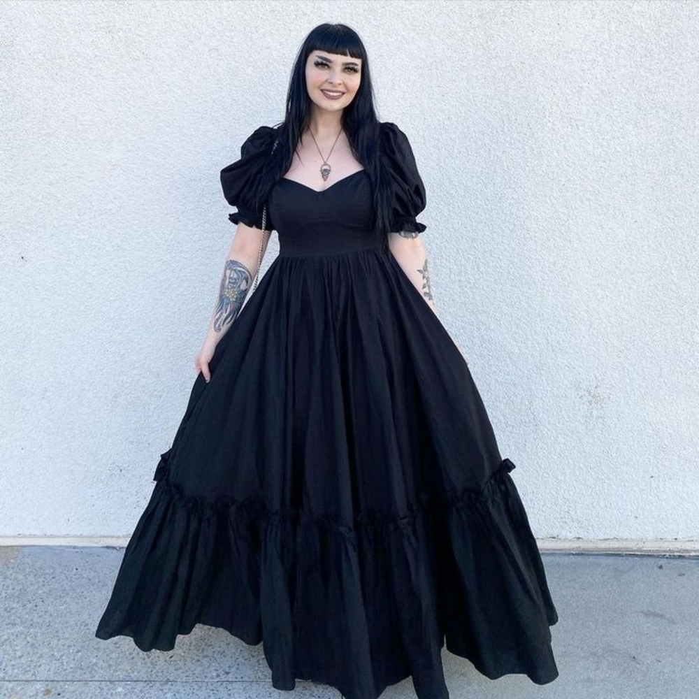Selkie Caviar(Black) Ritz Gown Size Medium - Picture 4 of 10